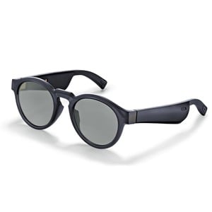 نظارات شمسية بإطار أسود من بوز روندو
