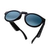 نظارات شمسية بإطار أسود من بوز روندو