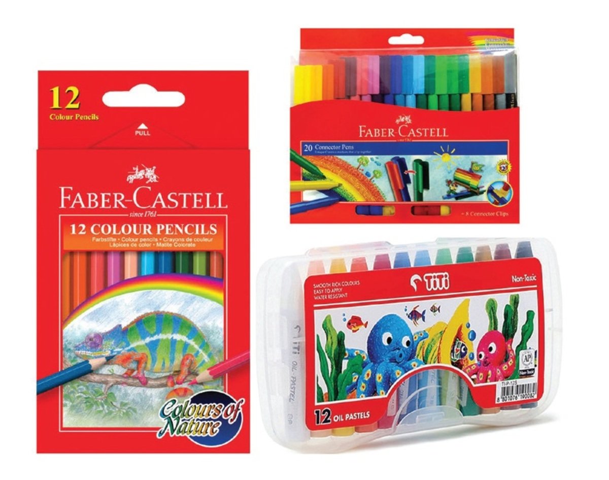 Faber-Castell Coloring Set MB2S1773 44's