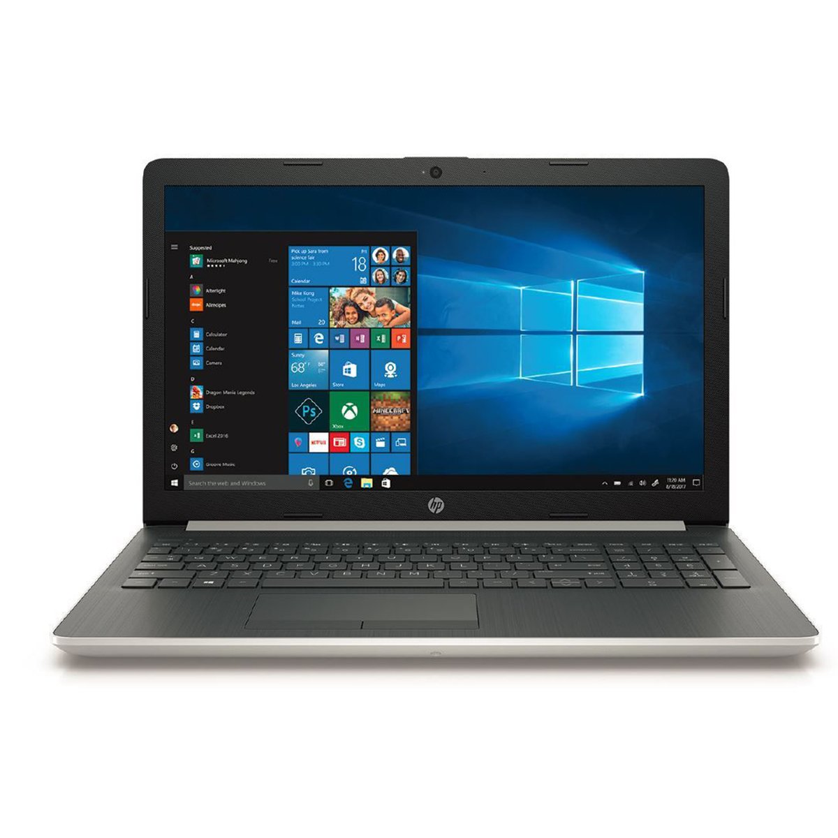 HP Notebook 15-DA1011NE Core i5-8265 Silver