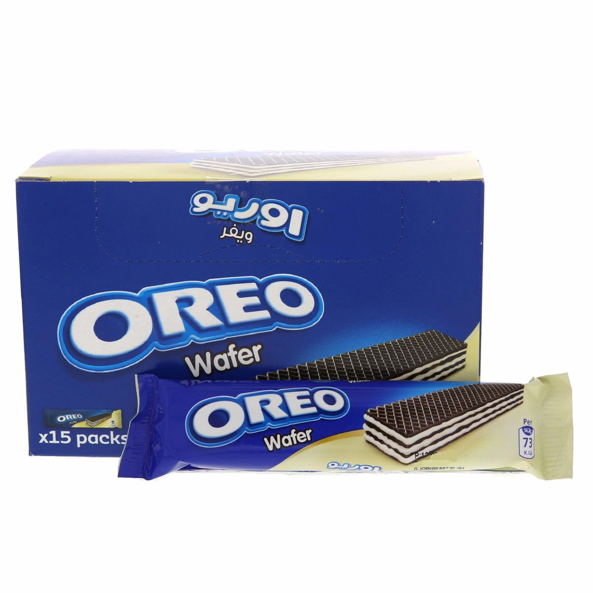 Oreo Cocoa Wafer With Vanilla Flavoured Filling 15 x 14.2 g