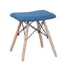 Maple Leaf Home Wooden Stool 32x42x44cm Blue