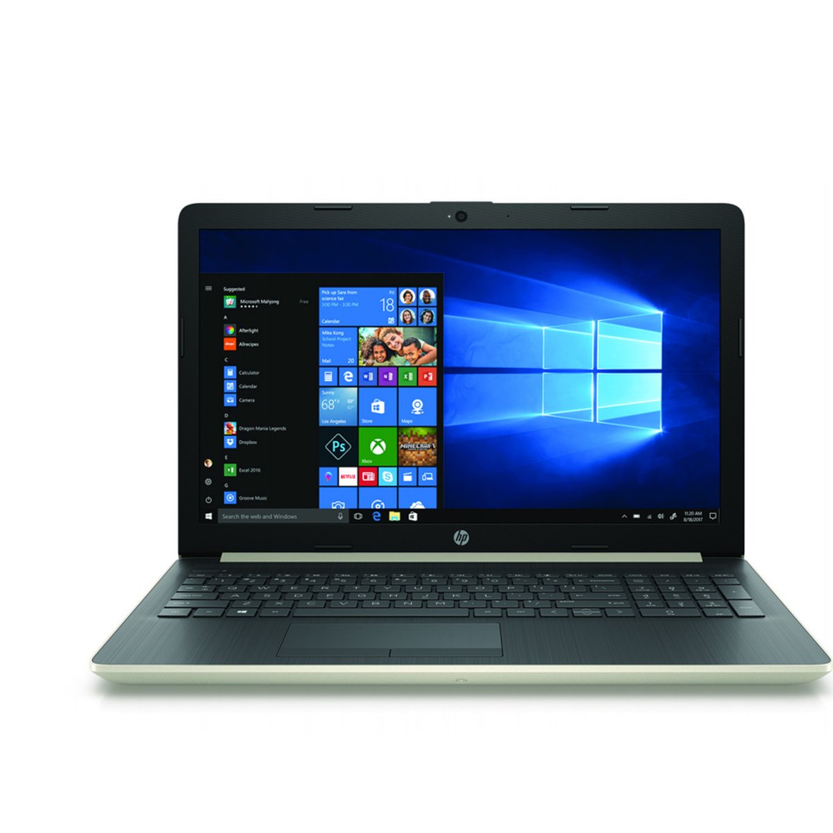 HP Notebook 15-DA1000NE Core i7 Pale Gold