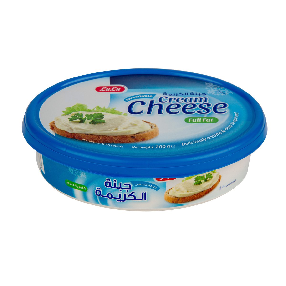LuLu Spreadable Cream Cheese Full Fat 200 g