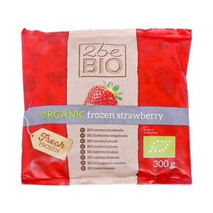 2be Bio Organic Frozen Strawberries 300 g