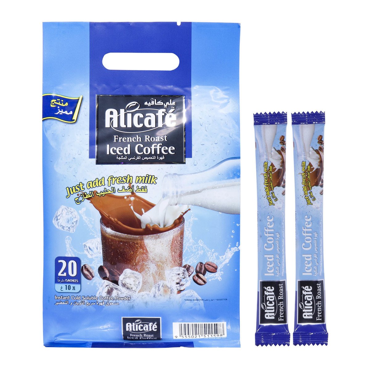 Alicafe French Roast Iced Coffee 20 x 10 g