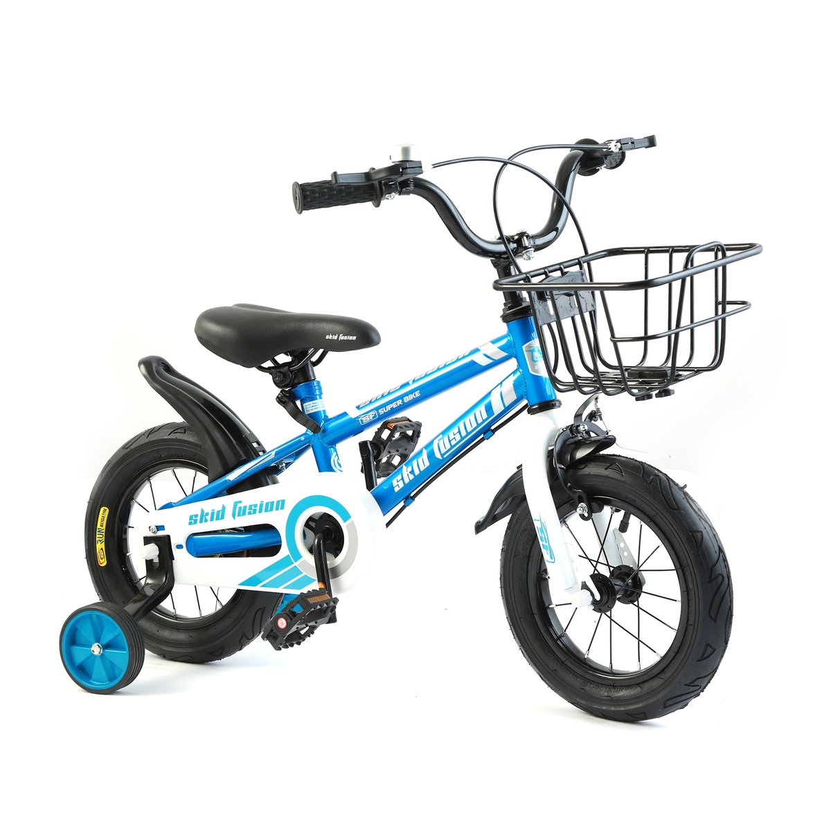 Skid Fusion Kids Bicycle 12 Inches Assorted Color YH-00212