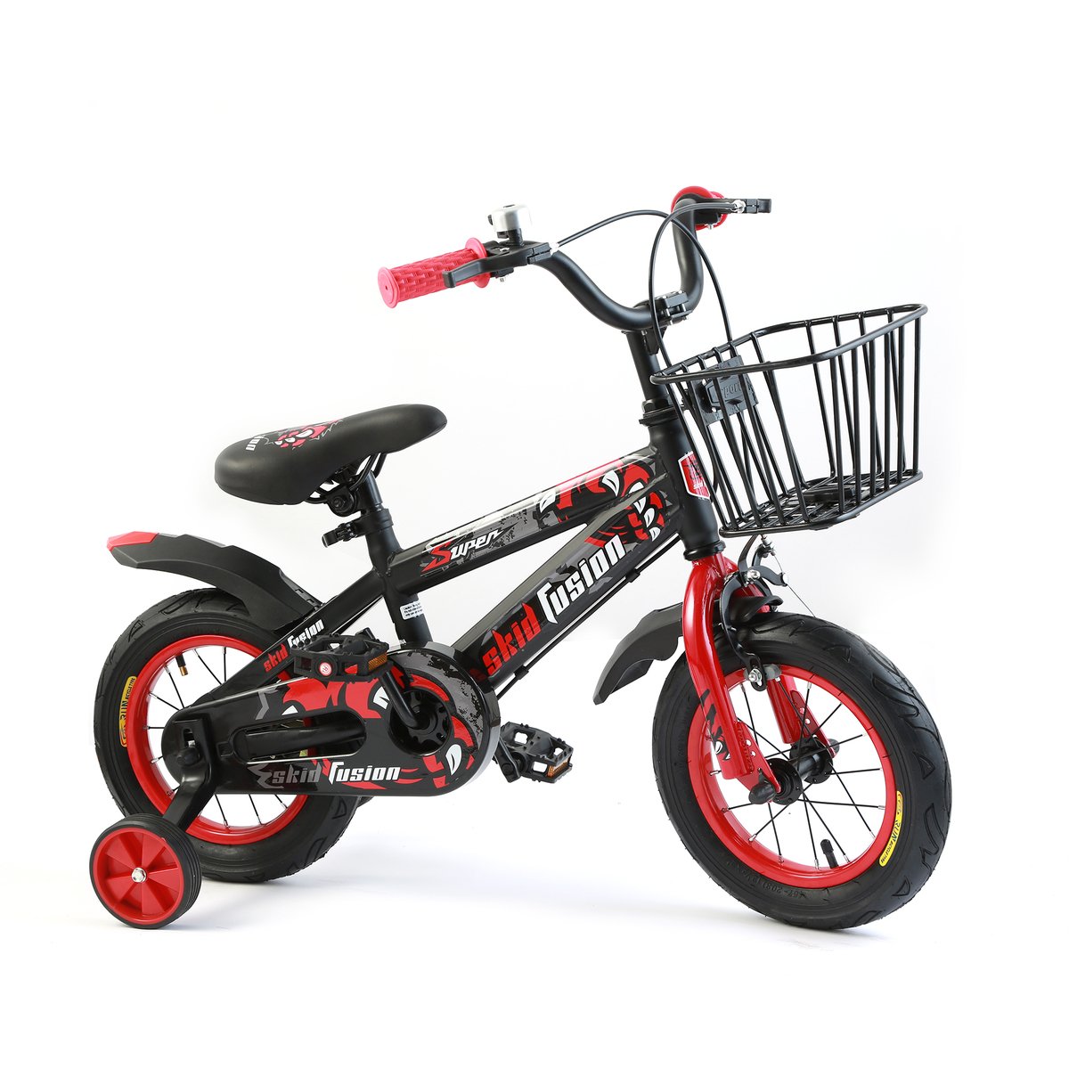 Skid Fusion Kids Bicycle 12 Inches Assorted Color YH-00312