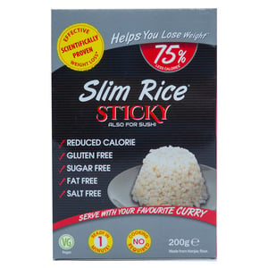 Buy Eat Water Sticky Slim Rice 200 g Online at Best Price | Instant Noodle | Lulu Kuwait in UAE