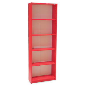 Maple Leaf Home Bookshelf 5 Layer Red Color