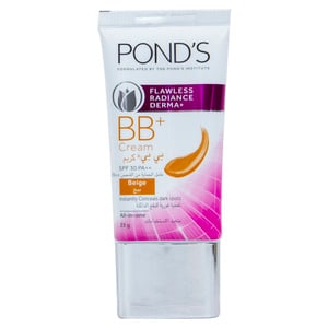 Ponds Flawless Radiance Derma BB+ Cream SPF 30 Beige 25g