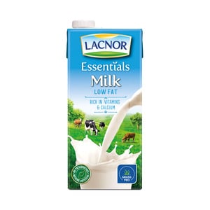 اشتري قم بشراء Lacnor Milk Low Fat 1 Litre Online at Best Price من الموقع - من لولو هايبر ماركت UHT Milk في الامارات