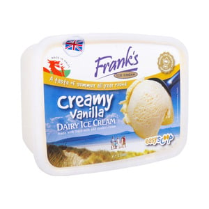 Frank's Creamy Vanilla Ice Cream 2Litre