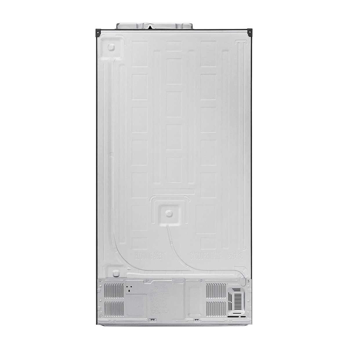 LG Side by Side Refrigerator GR-B257KQDV 627Ltr, Moist Balance Crisper™, ENERGY SAVINGS, Optimal Low Noise Performance
