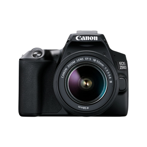 Canon DSLR camera EOS250D 18-55mm STM Black