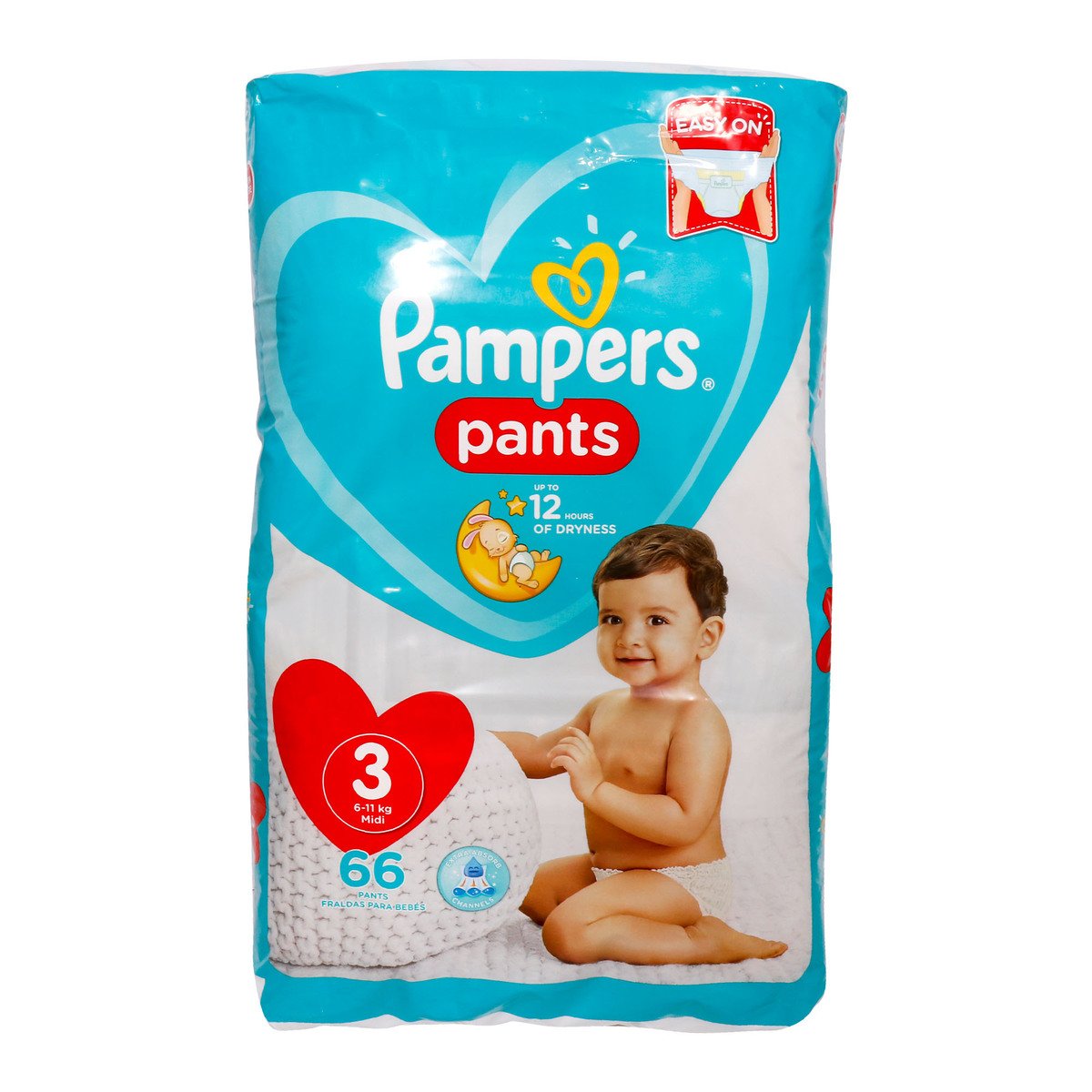 Pampers Baby Diaper Pants Size 3 6-11kg 66 Count
