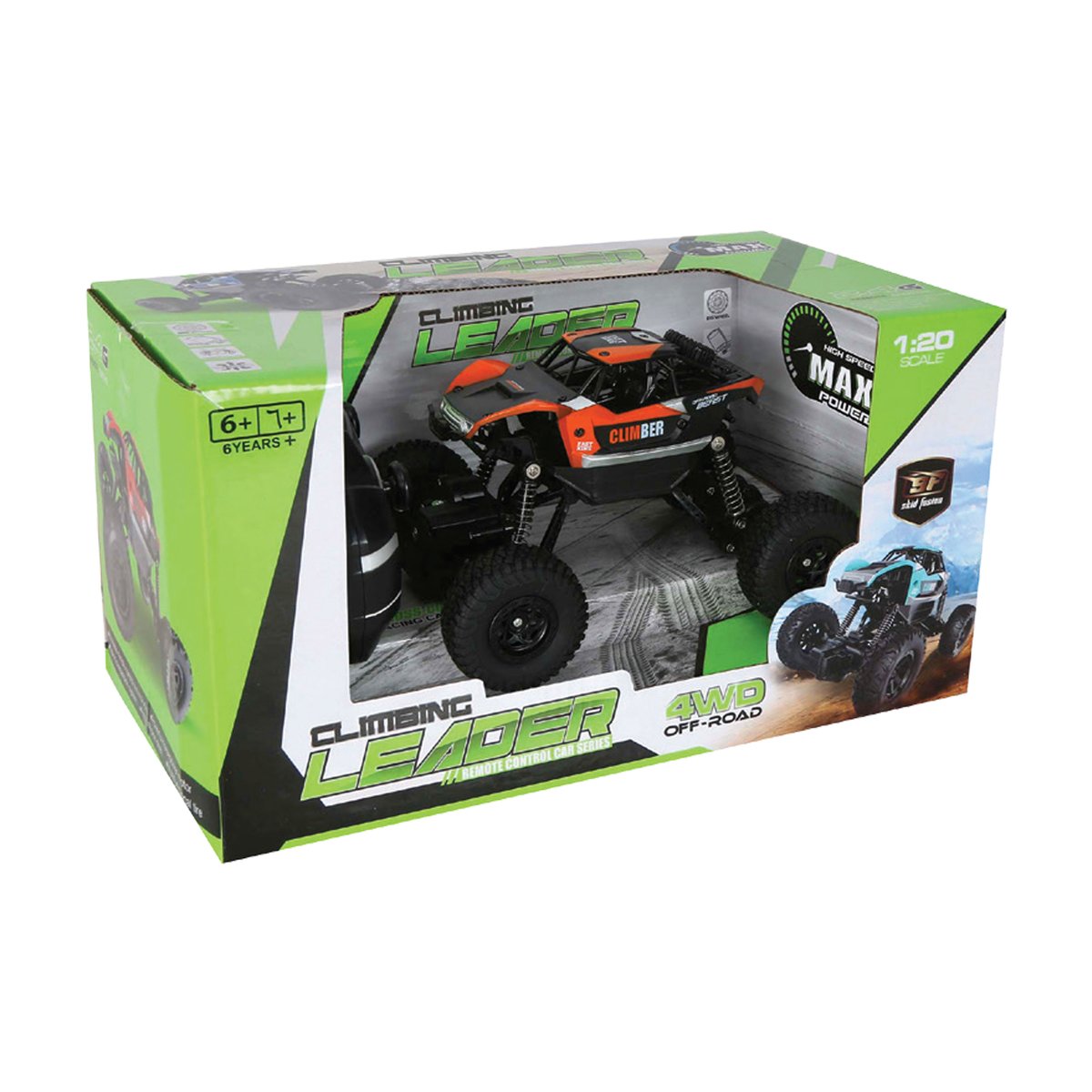 Skid Fusion Remote Control Climbing Car 4WD 649A Assorted Color