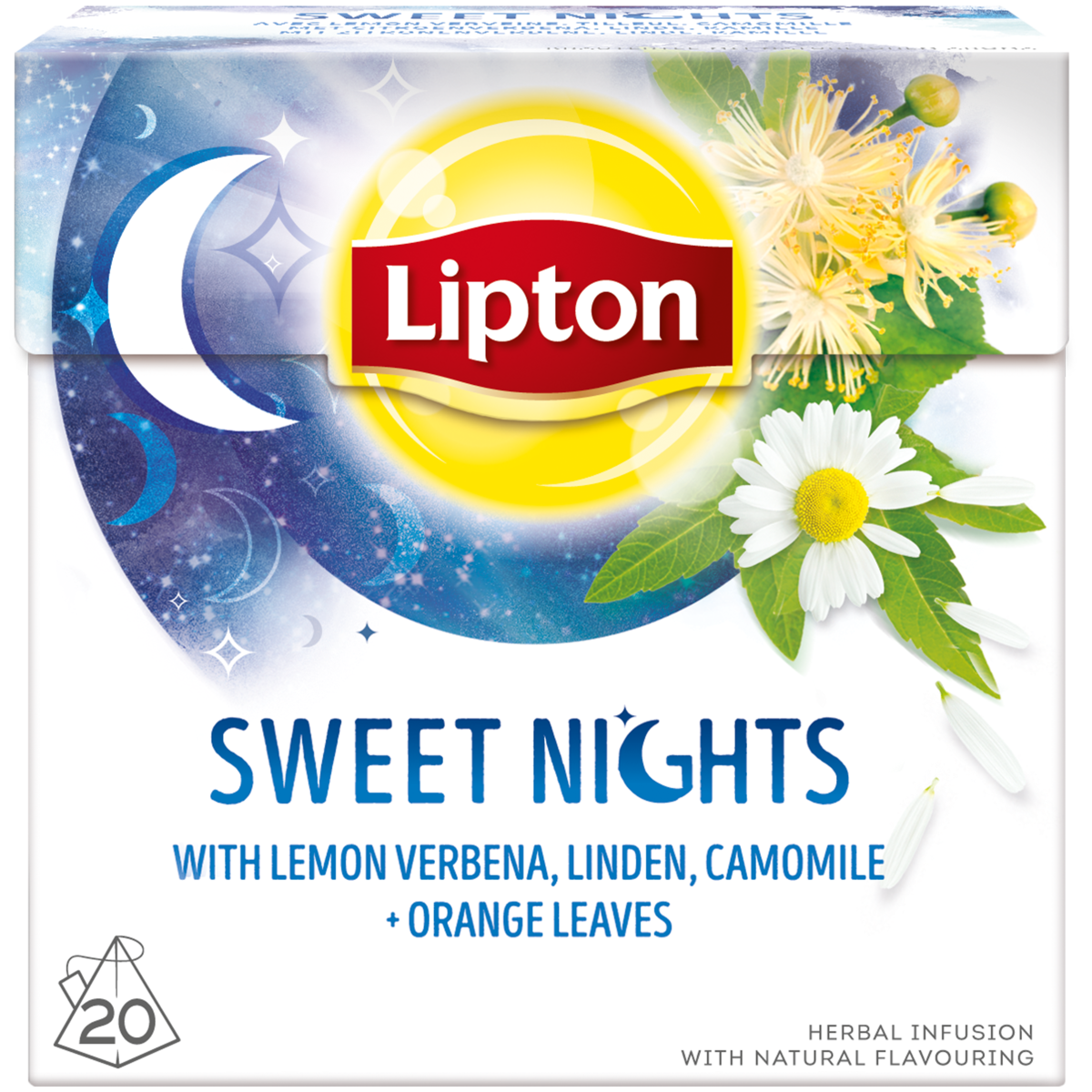 Lipton Tea Tonics Sweet Nights 20 Teabags