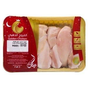 Buy Golden Chicken Fresh Chicken Breast Fillet 900g Online at Best Price | Fresh Poultry | Lulu KSA in Saudi Arabia