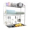 Home Sink Dish Rack 2 Layer S-071-2
