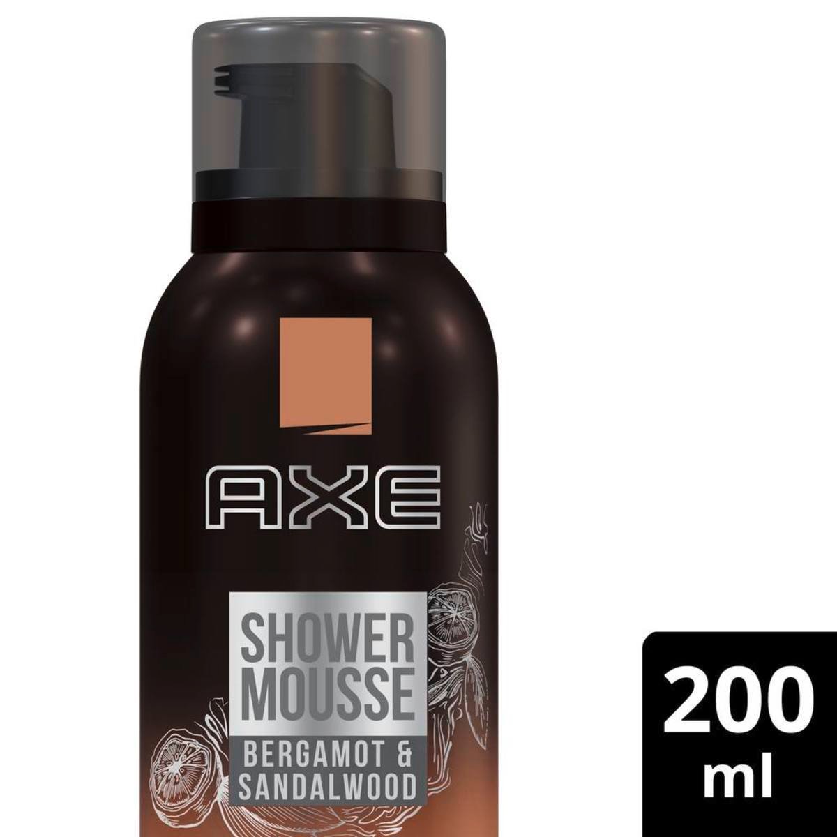 Axe Bodywash for Men Aerosol Bergamot Mousse 200 ml
