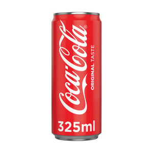 اشتري قم بشراء كوكاكولا عادي 24 × 320 مل Online at Best Price من الموقع - من لولو هايبر ماركت Cola Can في السعودية