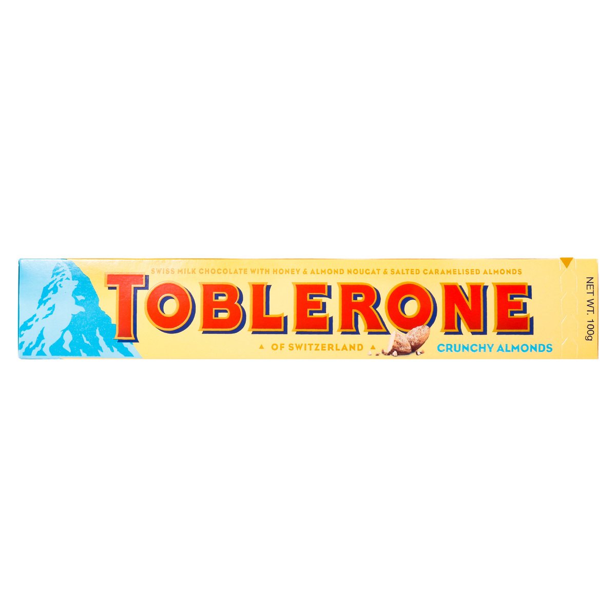 Toblerone Crunchy Almond Chocolate 100 g