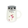 Mountain Ceramic Mug With Lid 550ml A319-2 Assorted Designs