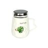 Mountain Ceramic Mug With Lid 500ml A285-8 Assorted Designs