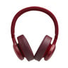 سماعة جي بي ال 500BT الاسلكية بتصميم يغطي الأذن ومايكروفون مدمج - اللون احمر