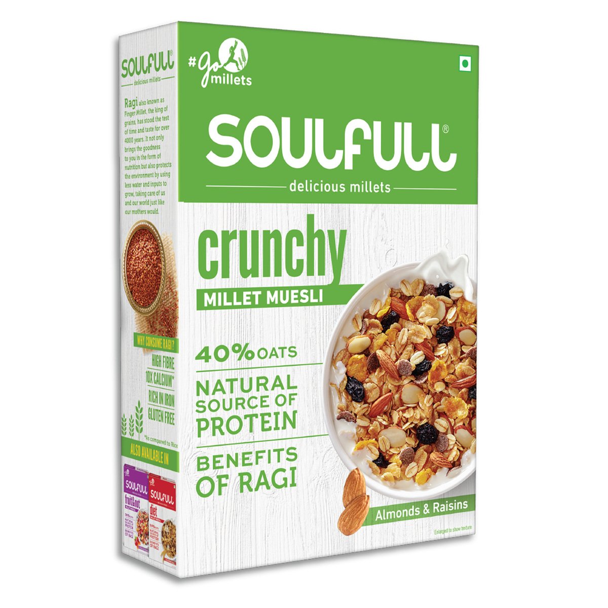 Soulfull Crunchy Millet Muesli 400 g