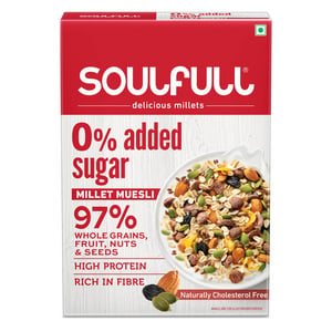 Soulfull 0% Added Sugar Millet Muesli 400 g