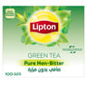 ليبتون شاي أخضر نقي بدون مرارة 100 كيس
