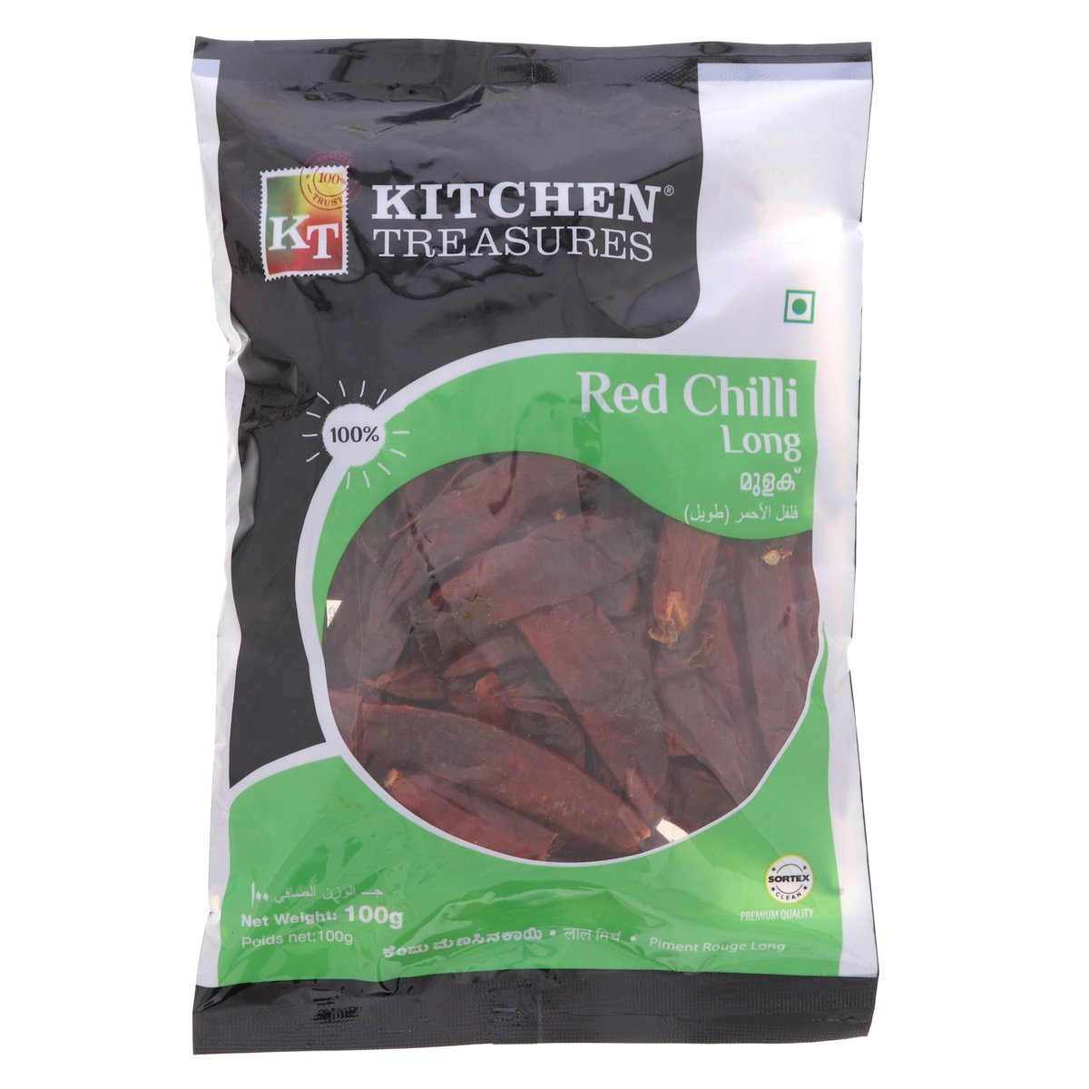 Kitchen Treasures Red Chilli Long 100 g