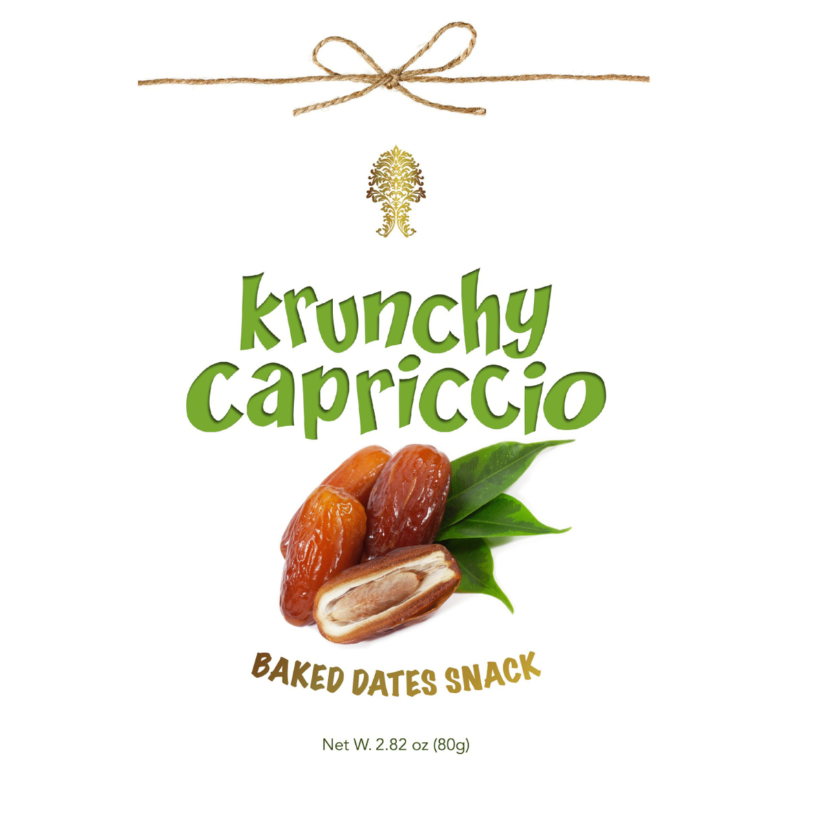 Krunchy Capriccio Baked Dates Snack 80g