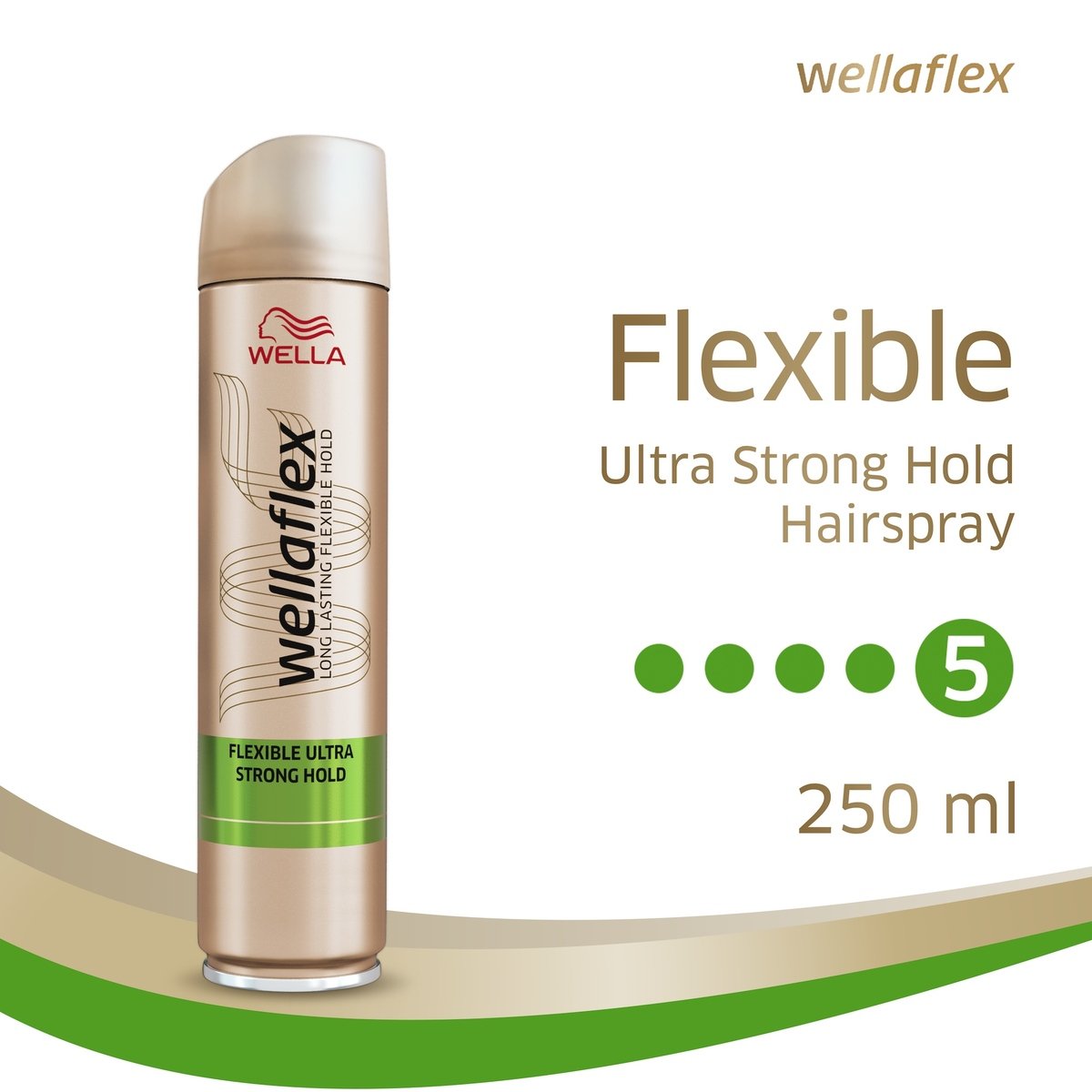 Wella Wellaflex Flexible Ultra Strong Hold Hairspray 250 ml