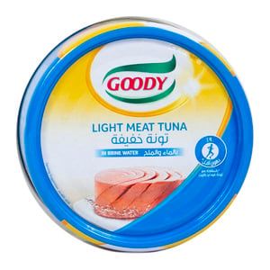 Goody Light Meat Tuna In Brine Water 160g