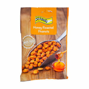 Serano Roasted Peanuts Honey 175g
