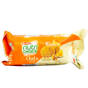 Britannia Nutri Choice Oats Orange Cookies 75g