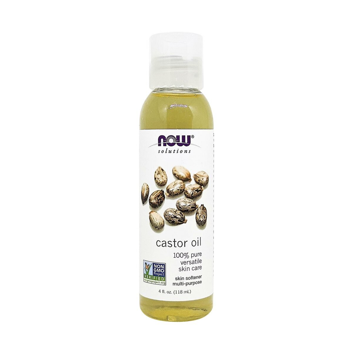 Now Solutions 100% Pure Castor Oil 118 ml