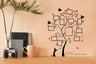 Maple Leaf Home Photo frame tree Acrylic Wall Stickers 04 1302x1600mm