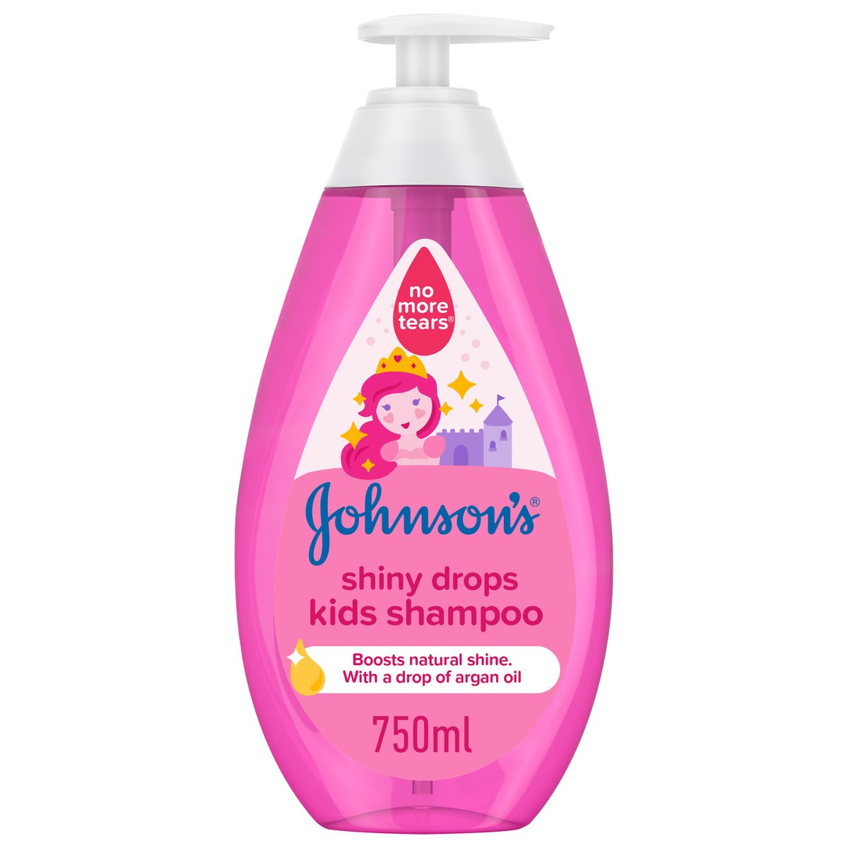 Johnson's Shampoo Shiny Drops Kids Shampoo 750ml