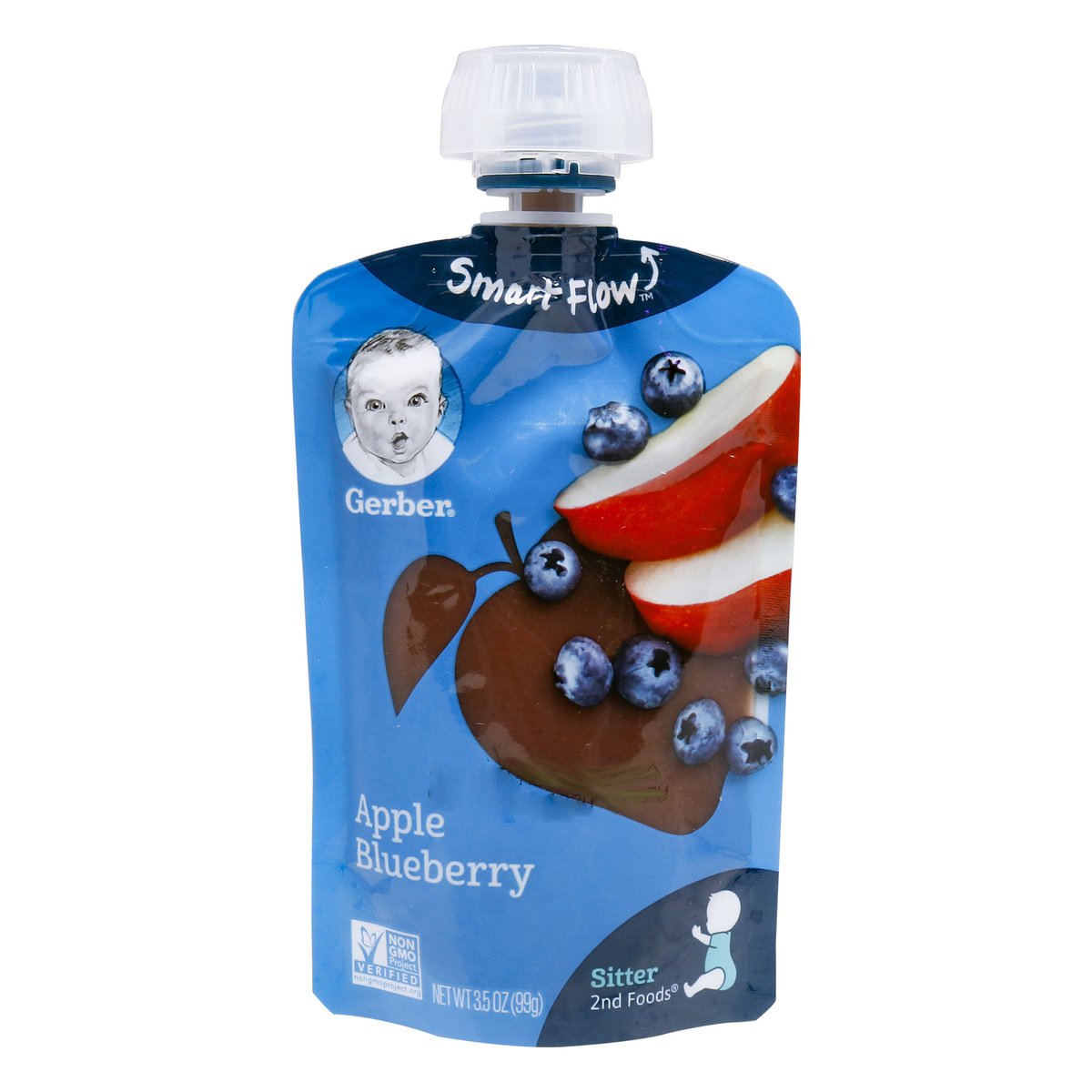 Gerber Apple Blueberry Baby Food 99 g