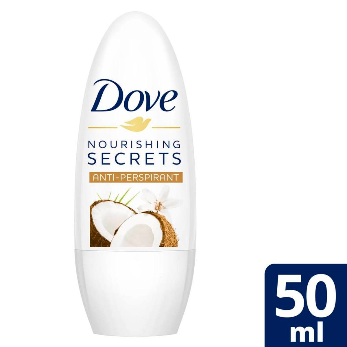 Dove Antiperspirant Roll-On Coconut and Jasmine 50ml