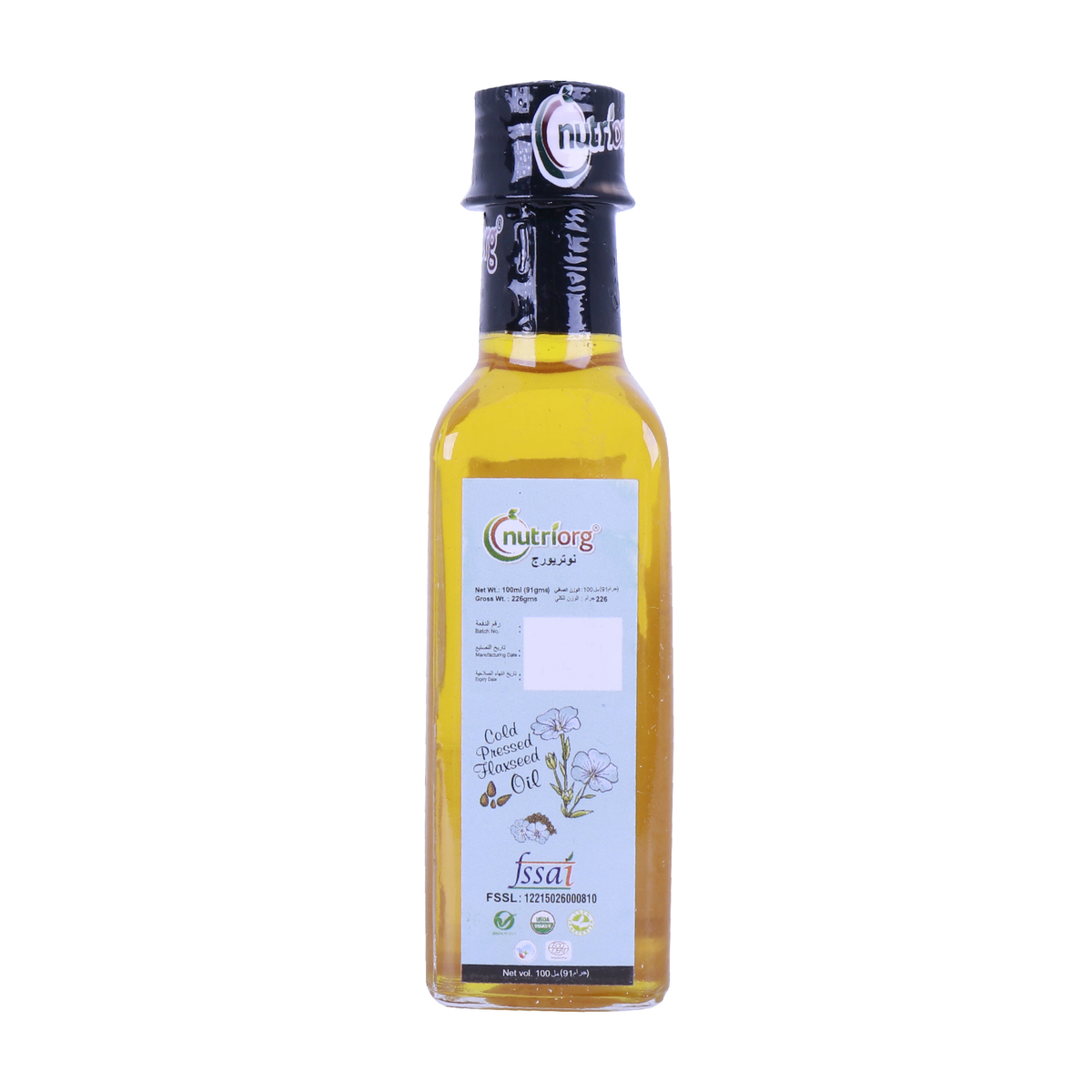 Nutriorg Flaxseed Oil 100 ml