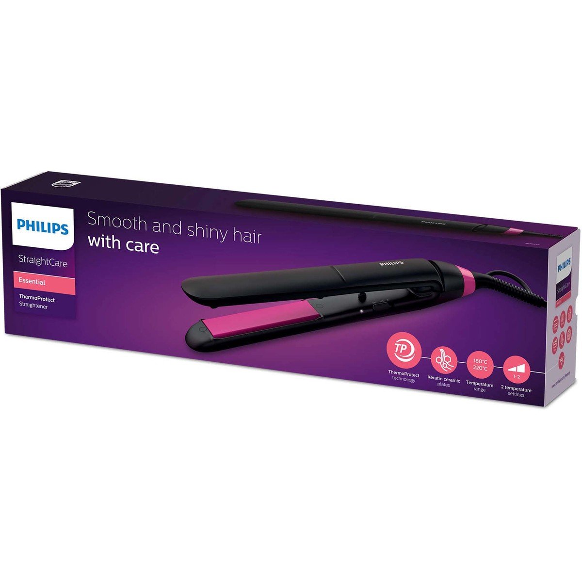 Philips ThermoProtect Hair Straightener BHS375/03    