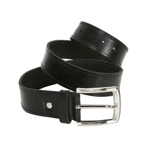 Eten Men's Casual Leather Belt Black ETC30 40mm