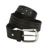 Eten Men's Casual Leather Belt Black ETC31 40mm