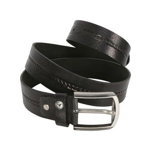 Eten Men's Casual Leather Belt ETC35 40mm Black