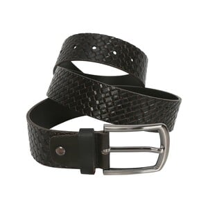 Eten Men's Casual Leather Belt ETC36 40mm Black
